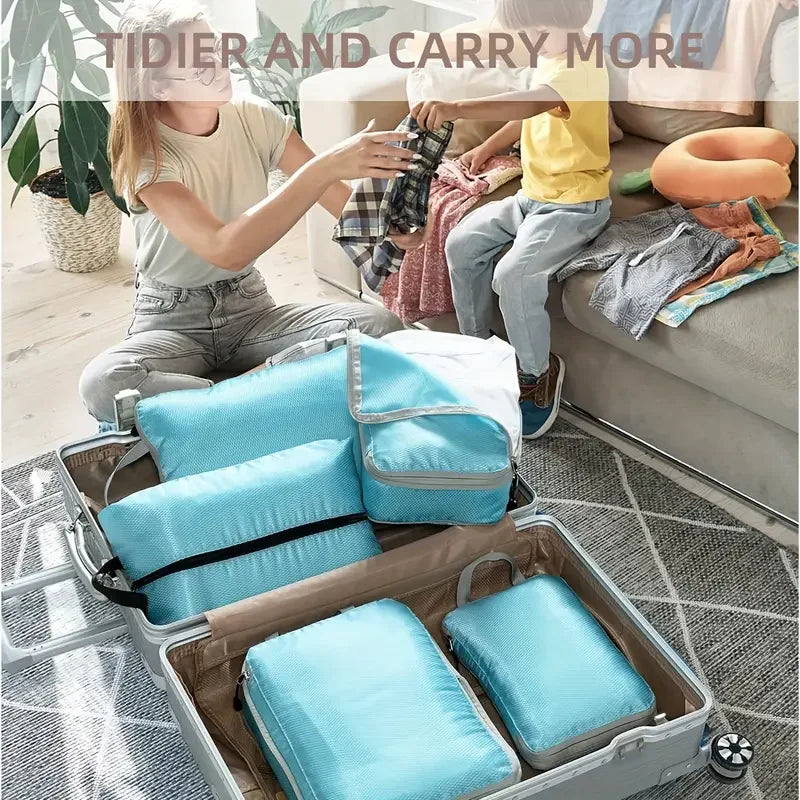 Ultra Compression Packing Cubes